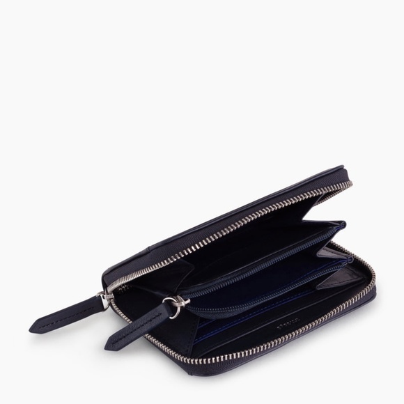 Le Tanneur Zipped Charlotte Smooth Leather Coin Purse - Picture 4 of 8